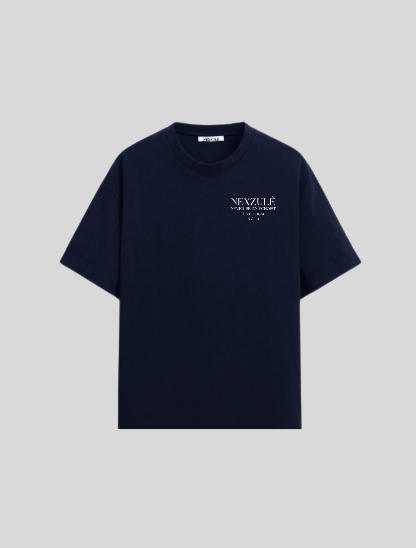 THE NEXZULE CLUB NAVY BLUE T-SHIRT
