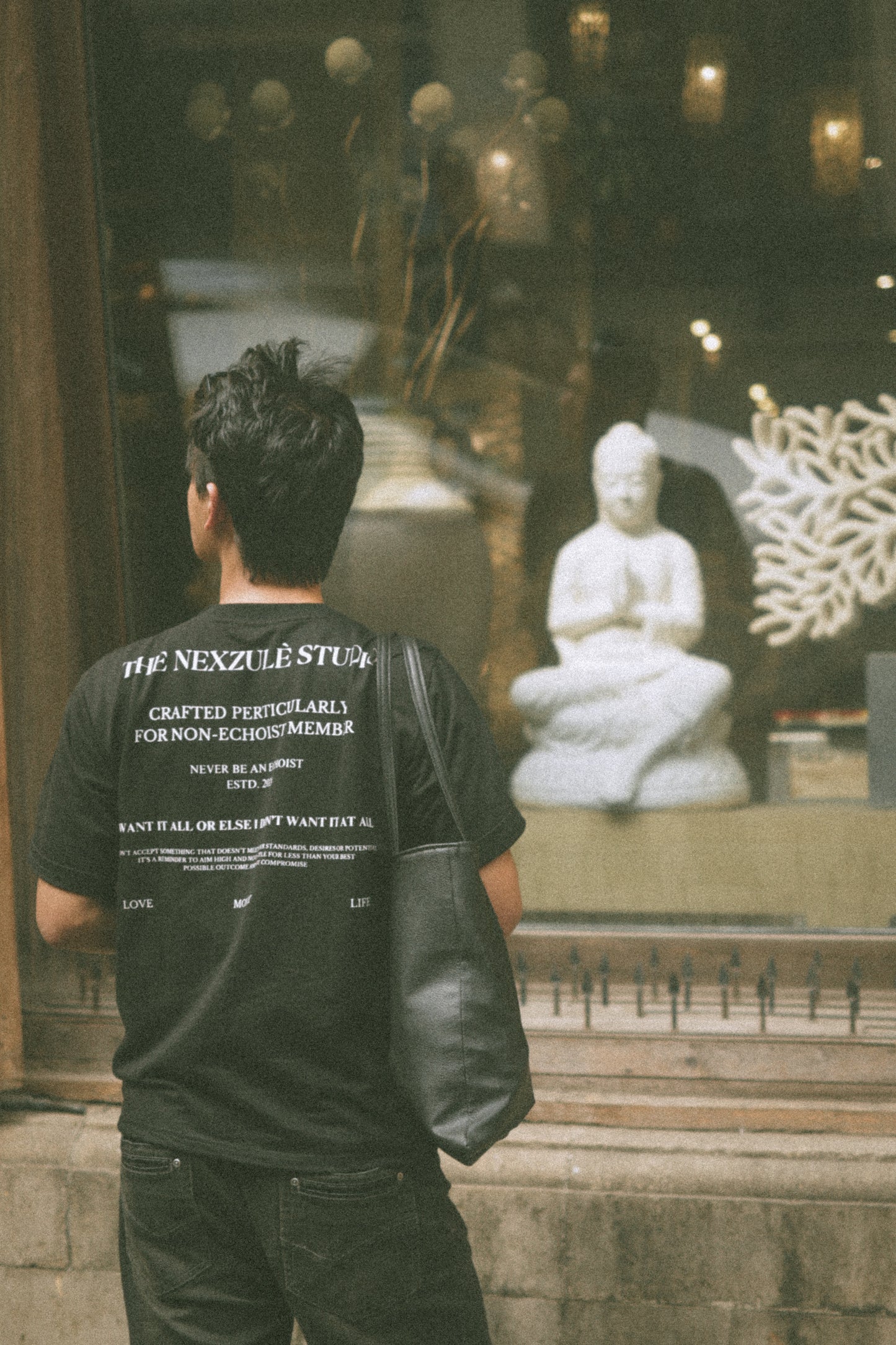 THE NEXZULE STUDIO BLACK T-SHIRT