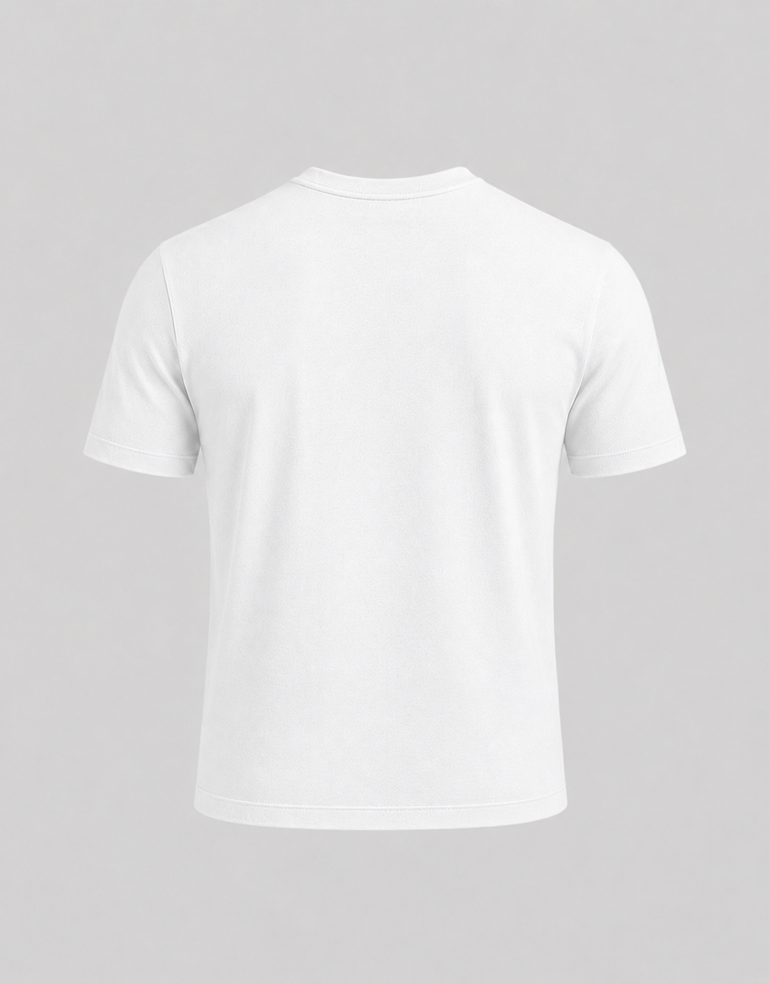 ETHEREAL SLIM CROPPED HALF SLEEVES HENLEY/ WHITE