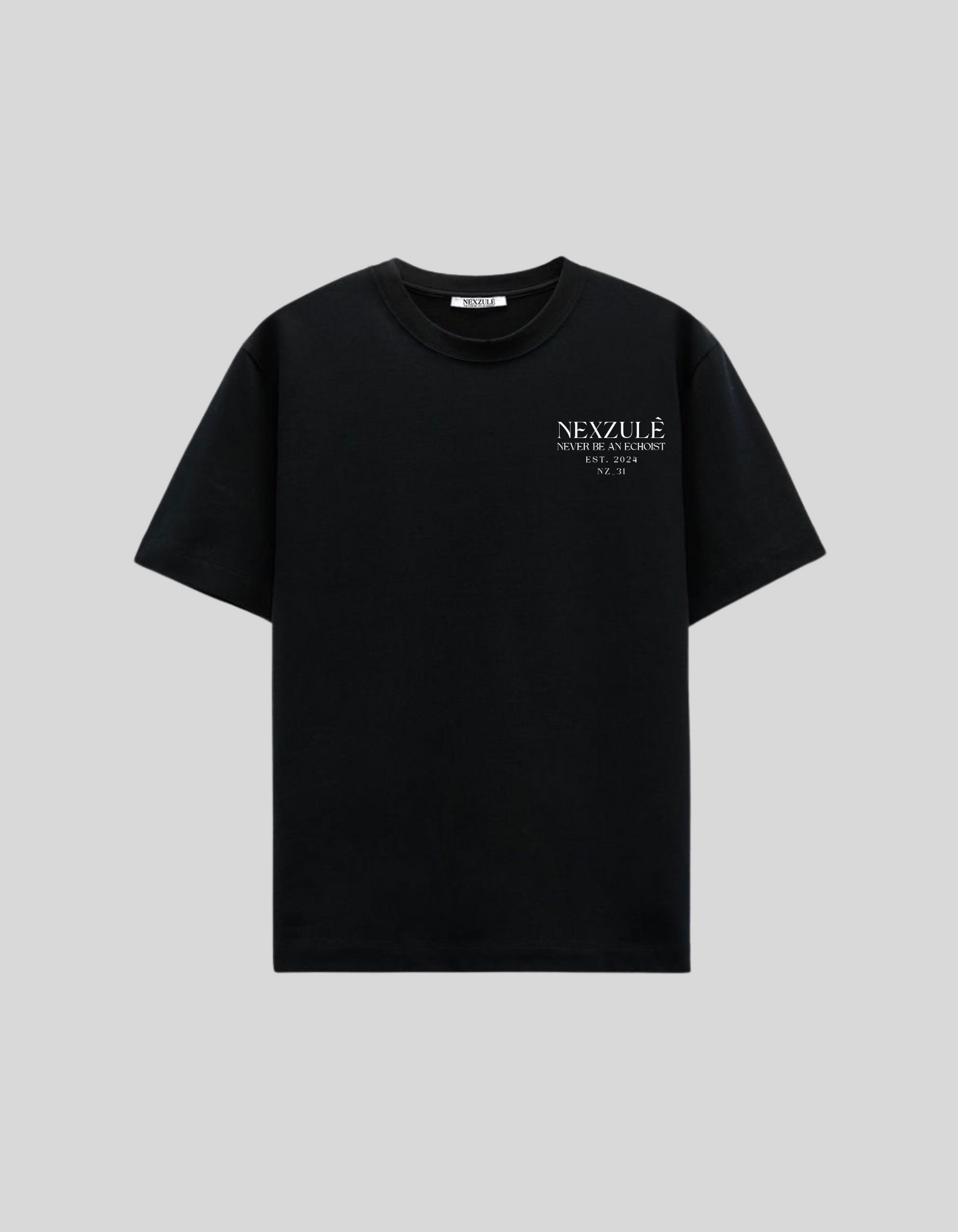 THE NEXZULE STUDIO BLACK T-SHIRT