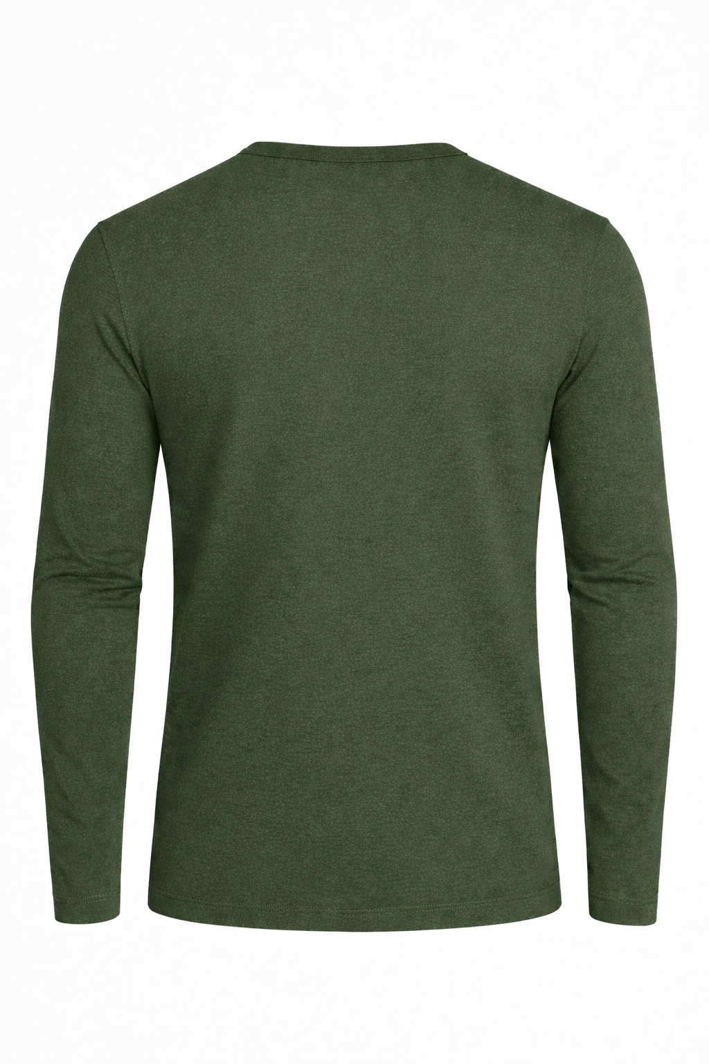 ETHEREAL SLIM FULL SLEEVES HENLEY / LIGHT OLIVE
