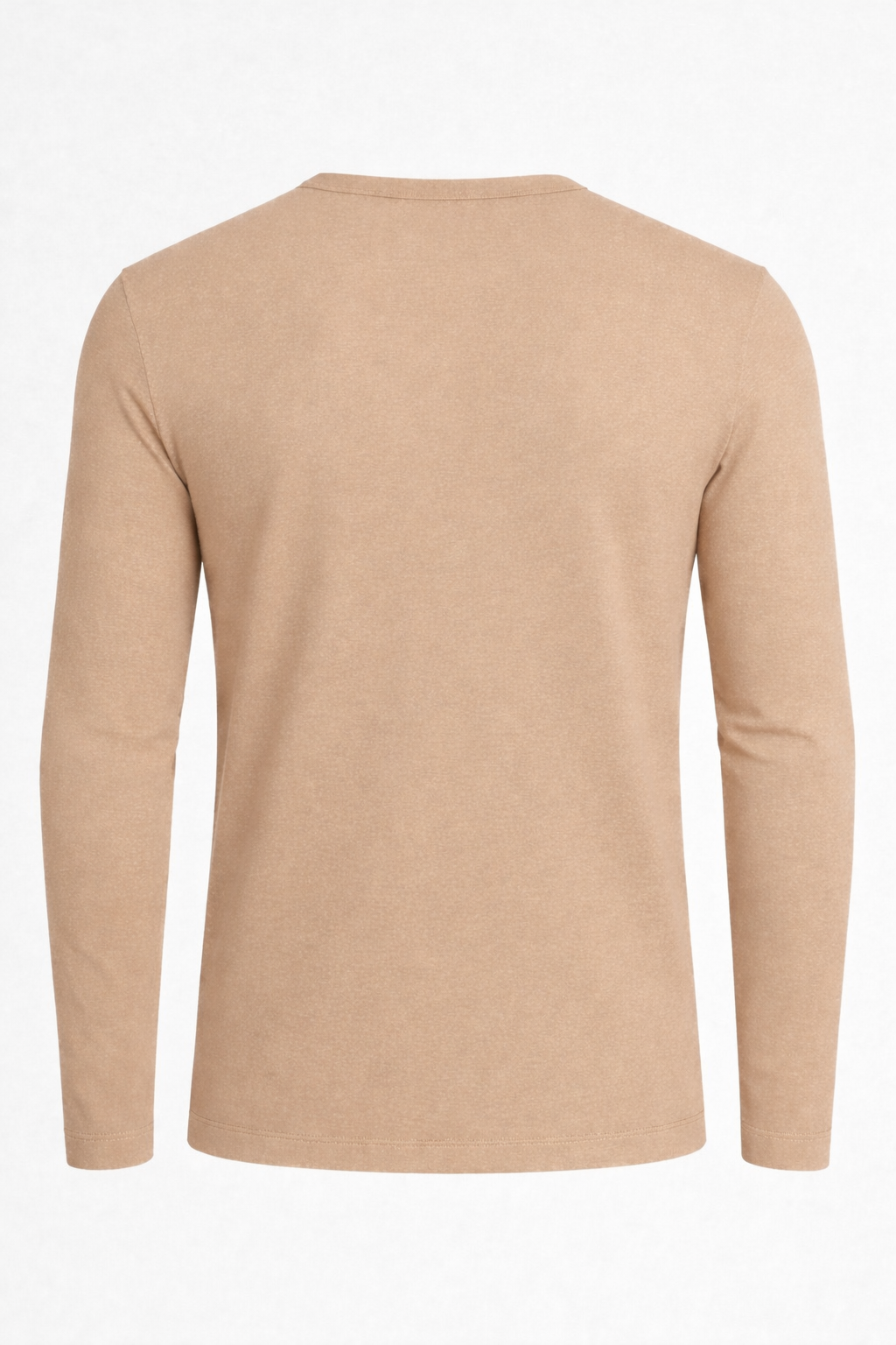 ETHEREAL SLIM FULL SLEEVES HENLEY / BEIGH
